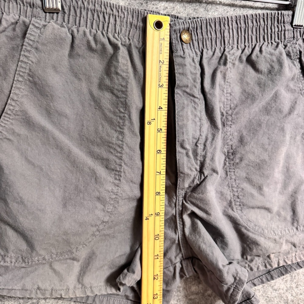 Vintage OP Longriders Shorts Mens Large Gray Cotton Surf Beach - Picture 9 of 11